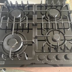 24” Glass Gas, Cook Top 