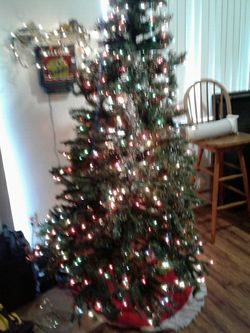 Plastic Christmas tree