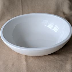 White Serving Bowl