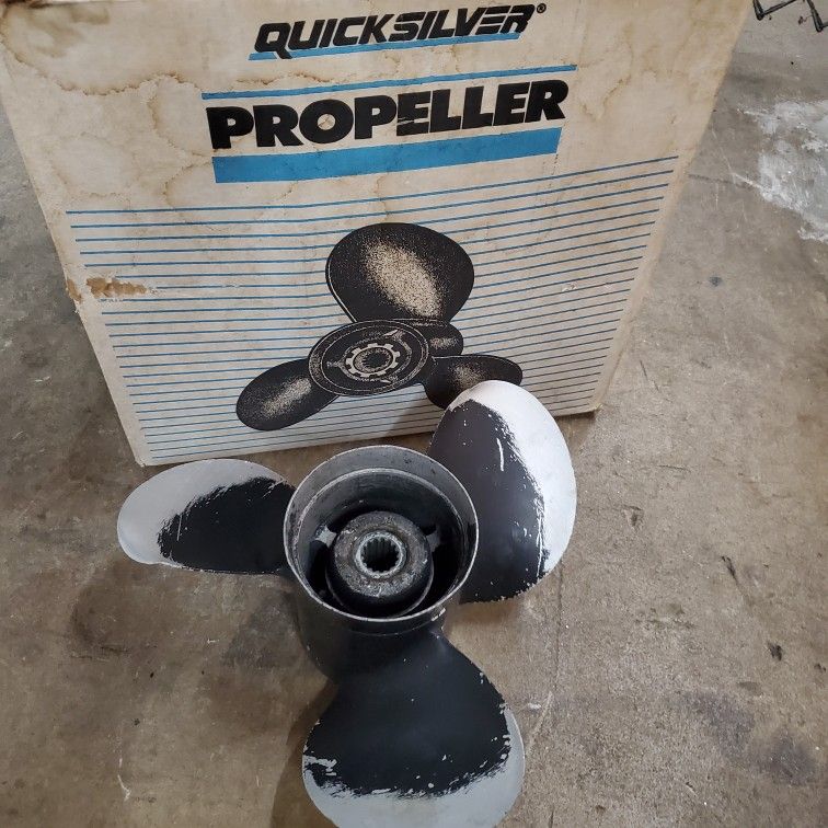 Quick Silver Brand Boat Propeller