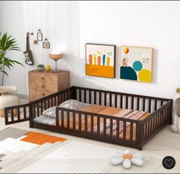floor bed montessori toddler