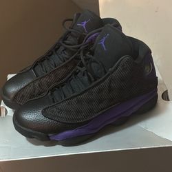 Jordan 13 Court Purple brand new With Box