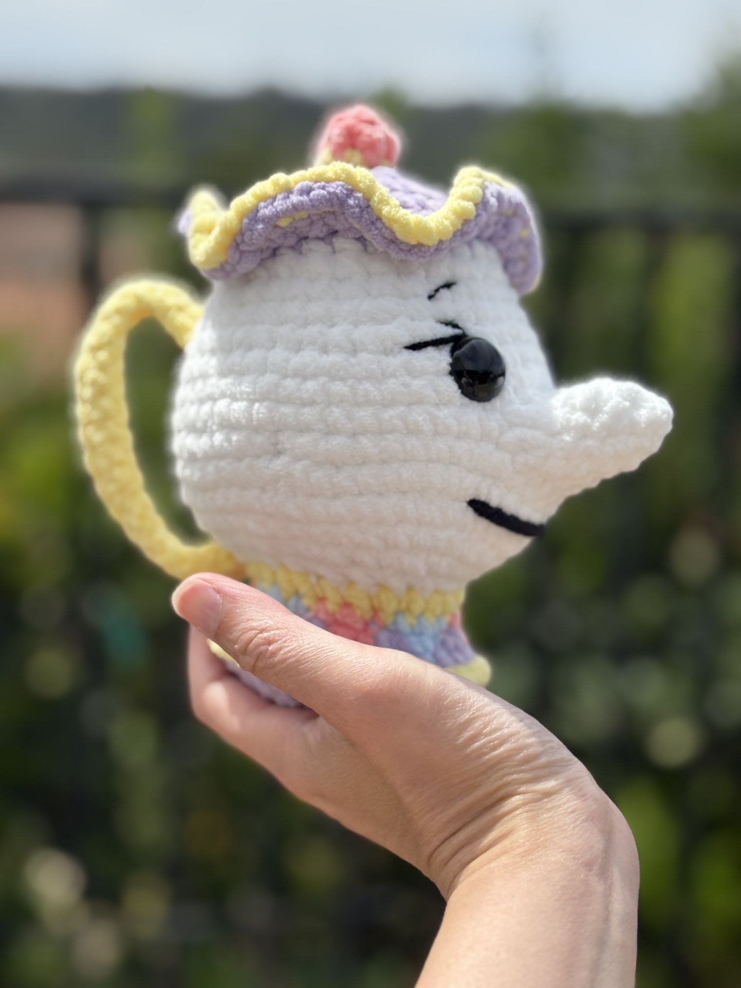Disney Mrs. Potts 🫖 Handmade 🧶 Crochet 🧶 Plushie