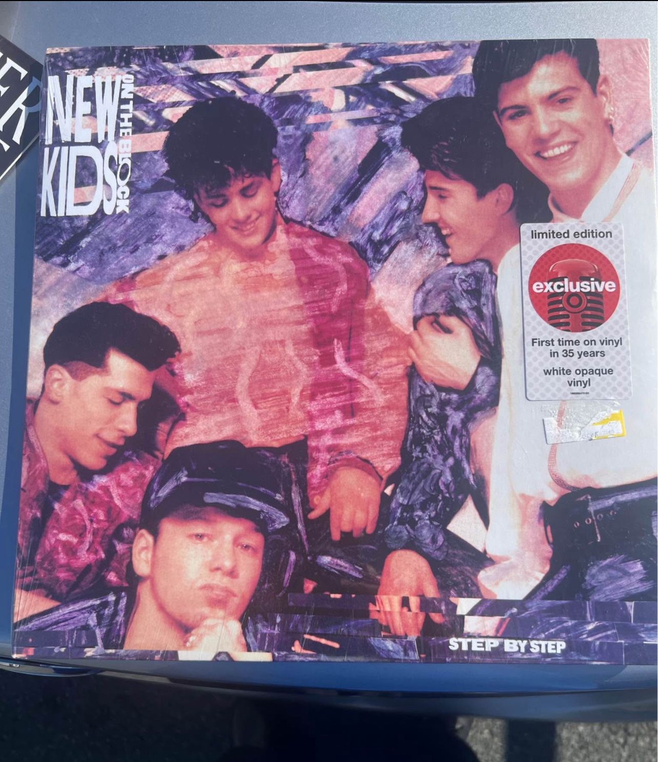 New Kids On The Block Step By Step Vinyl Record