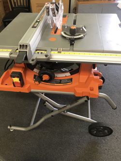 Ridgid 10” Table Saw