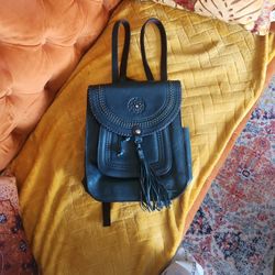 Leather Backpack 