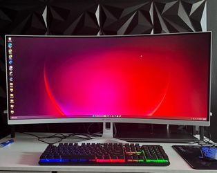 Curved 4k Gaming pc monitor 34 inches