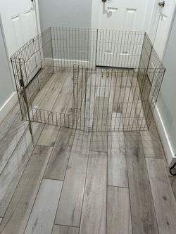 Metal Wire Pet Playpen Exercise Pen