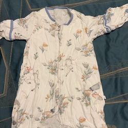 Thin Baby Sleep Cloth, Sleeve Removable, Summer, Size m (80-95cm)