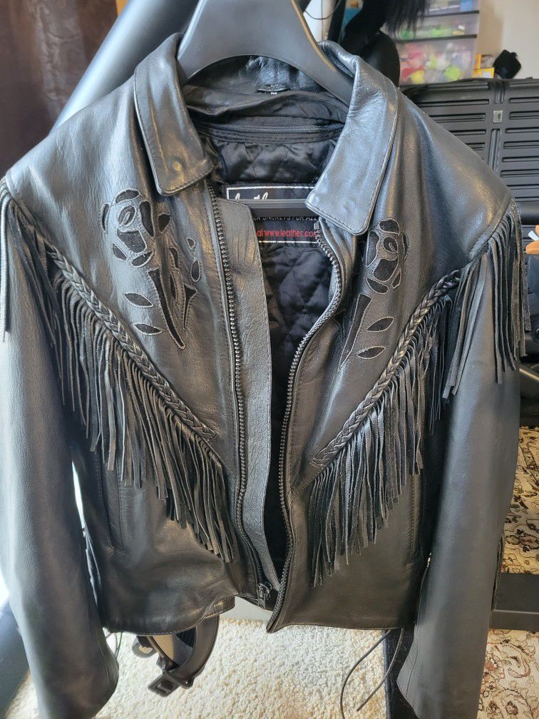 Leather Jacket Western Style