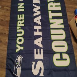 New 3x5 Seattle Seahawks Flag.. Yes It's Available