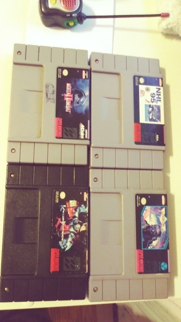 Super Nintendo games