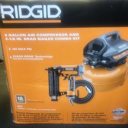 Ridgid Air Compressor Combo