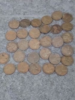 30 WHEAT PENNIES