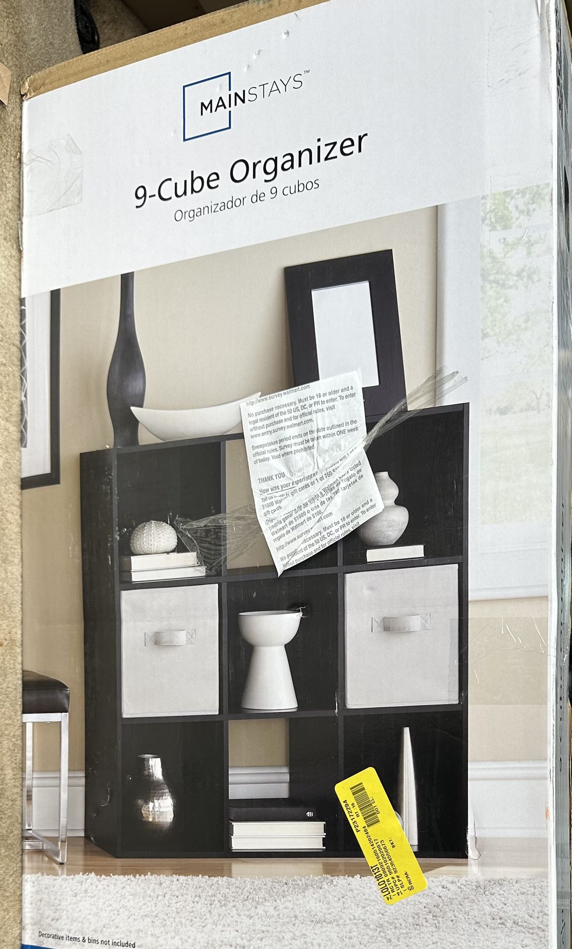 9 CUBE ORGANIZER