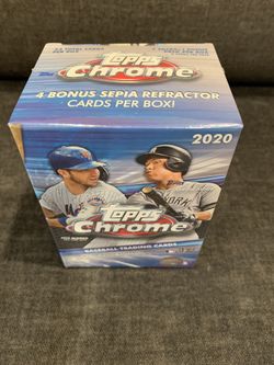 2020 topps chrome blaster box