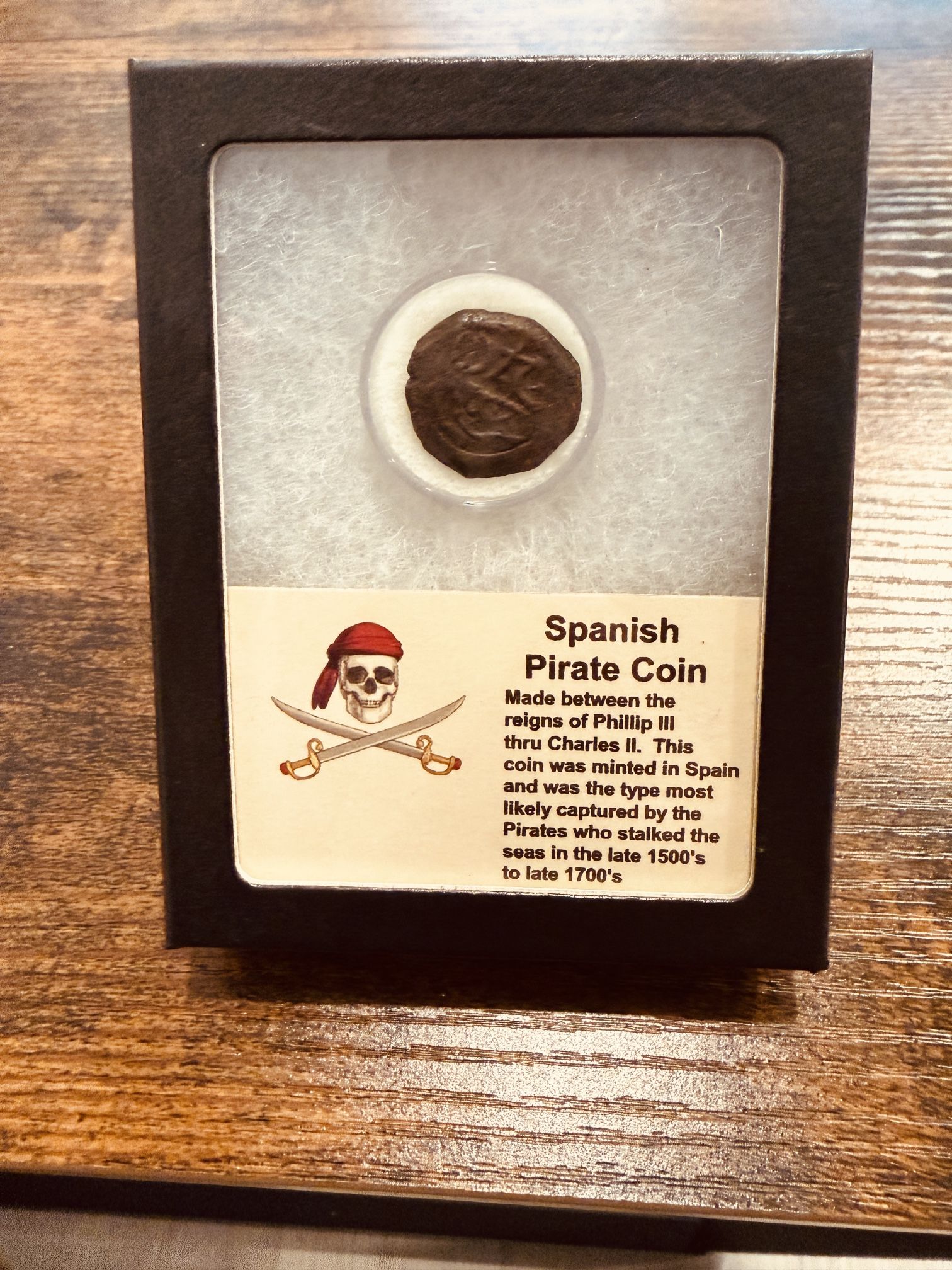 Spanish Coin Authentic Pirate Coin