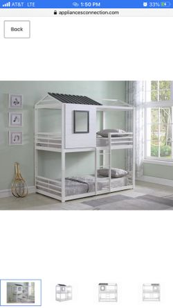 Twin/Twin Bunk Bed