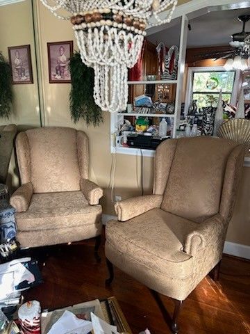 Wingback Accent Chairs (Set Of 2)