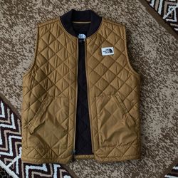 The North Face Vest Brown Size Med