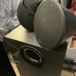 Logitech G560 Speakers And Subwoofer