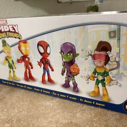 Marvel Spidey & His Amazing Friends Action Figures 