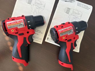 Milwaukee M12 Fuel Brushless Drill & Impact Driver Set