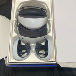 PlayStation VR2 (PS VR2) + Sense Controllers – Tested, Works 100%