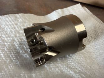 Mitsubishi 1.5 dia 6 flt carbide insert shell mill