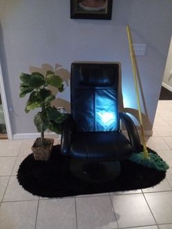 Leather Chair Black