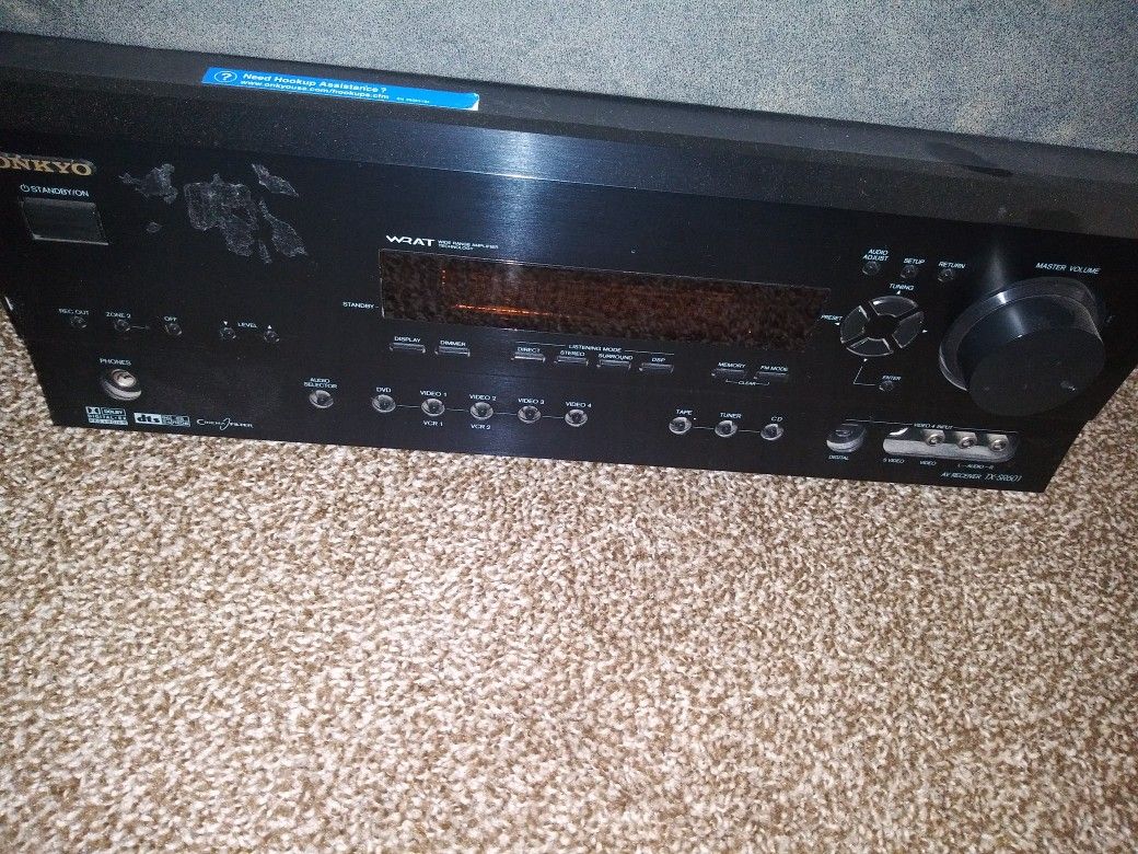 Onkyo House stereo with Surround Sound Sub Woofer