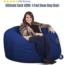 Large bean bag chair