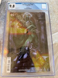 Cgc Slab Dan Quintana detective comics #1007