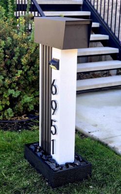 MailBox, Custom Mailstand,Handcrafted  MailBox