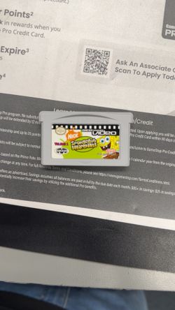 Gameboy Advance Video SpongeBob Square Pants Volume 1