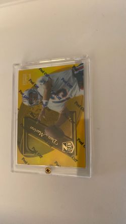 Dan Marino mirror gold Football Trading Card