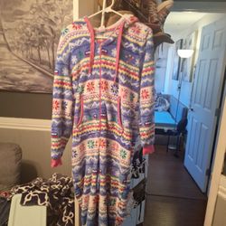 Womens Long Pullup Jammies
