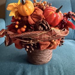 Pumpkin Floral Arrangement 