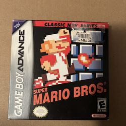 Super Mario Bros Classic NES Series Gameboy Advance