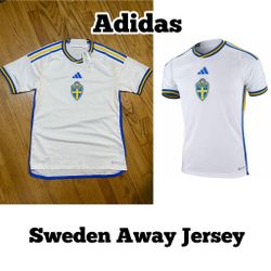 adidas Sweden Away Jersey – 2022 Men’s Sz M New!