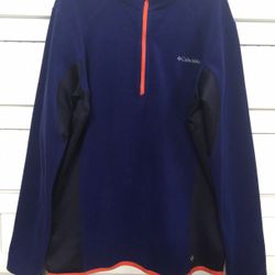 Columbia Quarter Zip Fleece Jacket