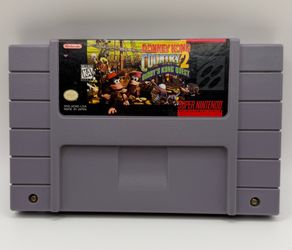 Donkey Kong Country 2 Diddy's Kong Quest Super Nintendo SNES Authentic & Tested