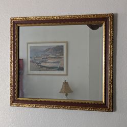 Vintage Antique Mirror 