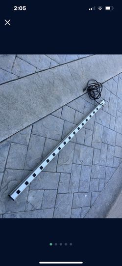 5'-0" power strip 16 outlets (6'-0" cord)