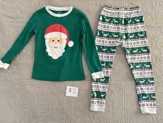 Boys Christmas Pajamas Size 7