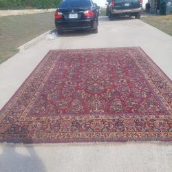 Karistan Burgundy Rug 8x12