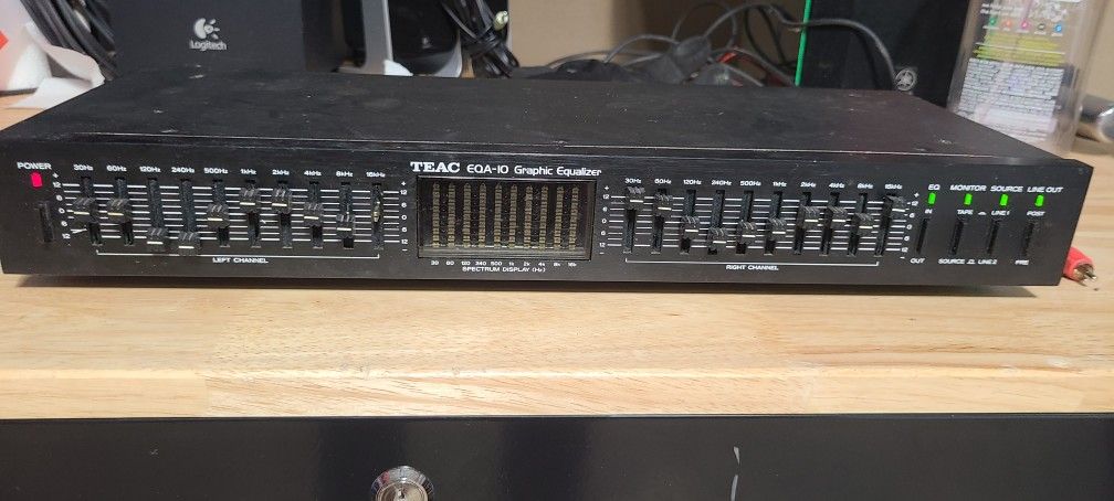 $80 TEAC EQ A-10 graphic equalizer