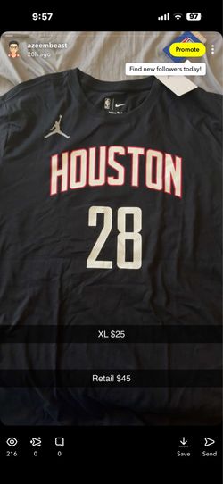 Rockets Sengun Jersey Tshirt