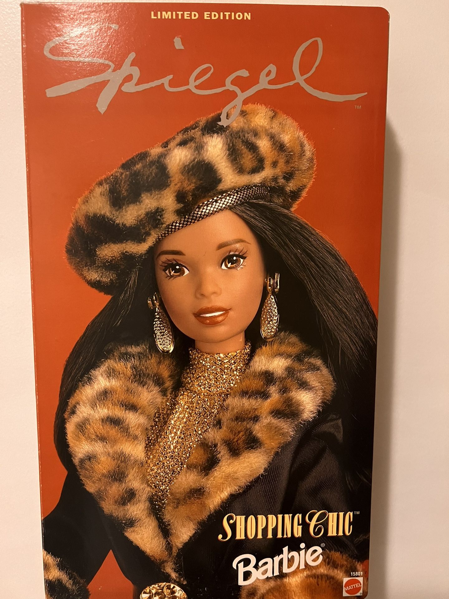 Vintage Spiegel Black Doll Still In Box 