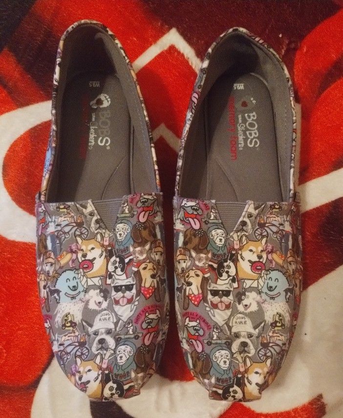 Bob's For Dogs Waggy Tail Party Memory Foam Flat Loafers